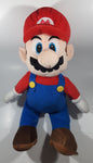 2015 Nintendo Super Mario Large 24" Tall Toy Stuffed Plush Character Pillow with Back Pocket