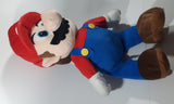 2015 Nintendo Super Mario Large 24" Tall Toy Stuffed Plush Character Pillow with Back Pocket