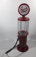 Rare Red Version Open 24 Hours Fill'er Up Filling Station Vintage Style Gas Pump Shaped Plastic Beverage Drink Liquor Dispenser