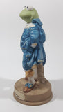 Rare Vintage 1983 Enesco Henson Associates Miss Piggy's "The Kermitage Collection" Kermit as Green Boy after Thomas Gainsborough 6 1/2" Tall