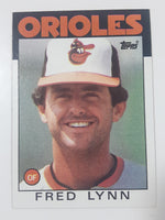 1986 Topps MLB Baseball Trading Cards (Individual)