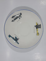 Antiques T.C. Green & Co Ltd Church Gresley Early Military Fighter Airplanes Ceramic Pottery Saucer Plate and Mug Cup Soup Bowl with Handle Made in England