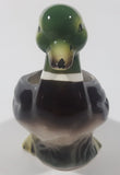 Vintage Mallard Duck Ceramic Pottery Planter Dish 5" Long