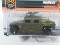 1998 Matchbox Humvee Army Green Die Cast Toy Car Vehicle New in Package