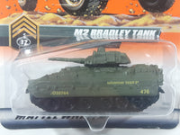 1998 Matchbox M2 Bradley Tank Army Green Die Cast Toy Car Vehicle New in Package