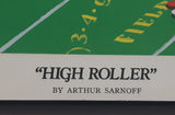 "High Roller" By Arthur Sarnoff 16" x 20" Hardboard Wood Plaque