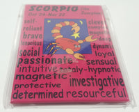 Scorpio Horoscope Zodiac Astrology Sign Symbol 2 1/2" x 3 1/8" Fridge Magnet
