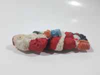 Santa with Christmas Presents 3D 1 5/8" x 3" Resin Fridge Magnet