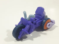 2015 McDonald's DC Comics Batman Unlimited The Joker Cycle Trike 3 3/8" Long Plastic Toy Vehicle