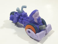 2015 McDonald's DC Comics Batman Unlimited The Joker Cycle Trike 3 3/8" Long Plastic Toy Vehicle