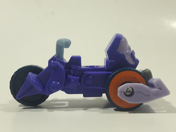 2015 McDonald's DC Comics Batman Unlimited The Joker Cycle Trike 3 3/8" Long Plastic Toy Vehicle