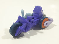 2015 McDonald's DC Comics Batman Unlimited The Joker Cycle Trike 3 3/8" Long Plastic Toy Vehicle