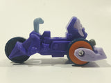 2015 McDonald's DC Comics Batman Unlimited The Joker Cycle Trike 3 3/8" Long Plastic Toy Vehicle