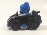 2011 Mattel Fisher Price Little People Batman in Batmobile Plastic Toy Car Vehicle