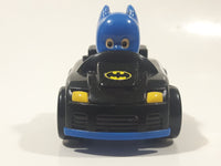 2011 Mattel Fisher Price Little People Batman in Batmobile Plastic Toy Car Vehicle