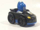 2011 Mattel Fisher Price Little People Batman in Batmobile Plastic Toy Car Vehicle