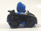 2011 Mattel Fisher Price Little People Batman in Batmobile Plastic Toy Car Vehicle