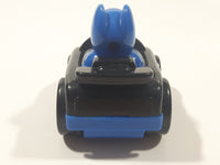 2011 Mattel Fisher Price Little People Batman in Batmobile Plastic Toy Car Vehicle