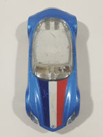 2009 Hot Wheels Avant Garde Metalflake Light Blue Die Cast Toy Car Vehicle