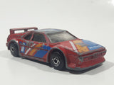 1988 Matchbox BMW M1 Red Die Cast Toy Rally Racing Car Vehicle