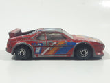 1988 Matchbox BMW M1 Red Die Cast Toy Rally Racing Car Vehicle