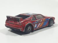 1988 Matchbox BMW M1 Red Die Cast Toy Rally Racing Car Vehicle