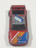 1988 Matchbox BMW M1 Red Die Cast Toy Rally Racing Car Vehicle