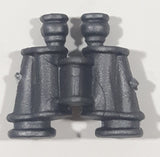 Grey Plastic 3/4" Toy Binoculars Action Figure Accessory