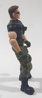 Chap Mei S1 Sentinel 1 Army Military Soldier 4" Tall Toy Action Figure - Black Shirt