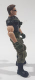 Chap Mei S1 Sentinel 1 Army Military Soldier 4" Tall Toy Action Figure - Black Shirt