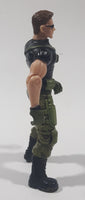 Chap Mei S1 Sentinel 1 Army Military Soldier 4" Tall Toy Action Figure - Black Shirt