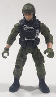 Chap Mei S1 Sentinel 1 Army Military Soldier 4" Tall Toy Action Figure - Black Vest