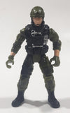 Chap Mei S1 Sentinel 1 Army Military Soldier 4" Tall Toy Action Figure - Black Vest