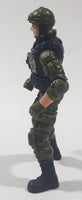 Chap Mei S1 Sentinel 1 Army Military Soldier 4" Tall Toy Action Figure - Black Vest