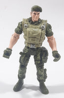 Chap Mei S1 Sentinel 1 HX No. 1002348 IM007 Army Military Soldier 4" Tall Toy Action Figure - Green Vest