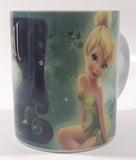 Enesco Disney Tinkerbell Green 4" Tall Ceramic Coffee Mug Cup