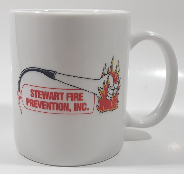 Stewart Fire Prevention Inc. 4" Tall Ceramic Coffee Mug Cup