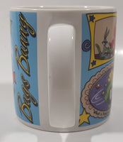 1995 Applause Warner Bros. Looney Tunes Bugs Bunny "Ain't I a Stinker" 3 3/4" Tall Ceramic Coffee Mug Cup