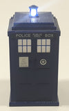 2013 BBC Doctor Who Tardis Police Call Box Lights Up 3 1/8" Tall