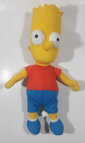 2005 Nanco Twentieth Century Fox The Simpsons Bart Simpson 13" Tall Stuffed Plush Character