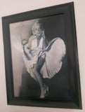 Marilyn Monroe 3D Holographic 14 1/2" x 18 5/8" Changing Photograph Picture Wall Hanging