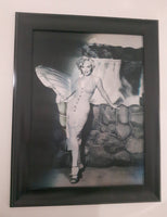 Marilyn Monroe 3D Holographic 14 1/2" x 18 5/8" Changing Photograph Picture Wall Hanging