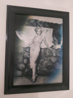 Marilyn Monroe 3D Holographic 14 1/2" x 18 5/8" Changing Photograph Picture Wall Hanging