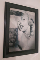 Marilyn Monroe 3D Holographic 14 1/2" x 18 5/8" Changing Photograph Picture Wall Hanging