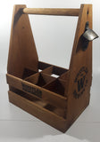 Whistler Brewing Co. Wood 6 Beer Bottle Carry Case with Bottle Opener Attached