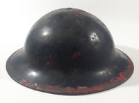 Vintage WWII British Military Brodie Helmet with Liner