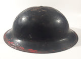 Vintage WWII British Military Brodie Helmet with Liner