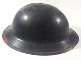 Vintage WWII British Military Brodie Helmet with Liner