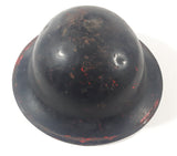 Vintage WWII British Military Brodie Helmet with Liner