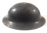 Vintage WWII British Military Brodie Helmet with Liner